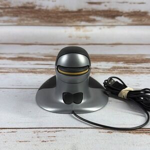 Posturite Penguin 9820101 USB Wired Ambidextrous Vertical Mouse | Tested Working